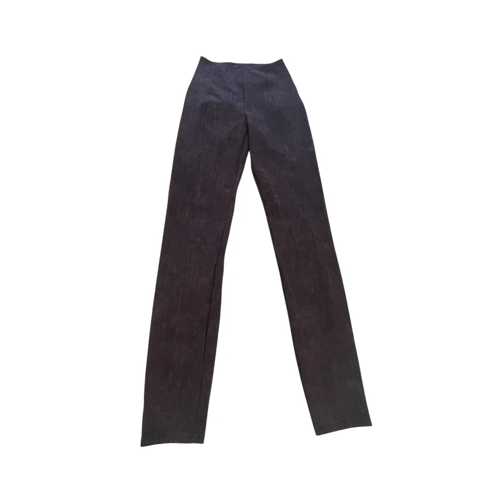 Lululemon City Sleek 5 Pocket Pant Dark Wash Denim Look High Rise Slim LW5CPPS 2